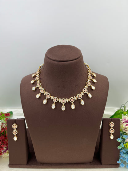 Aditi Moissanite Necklace