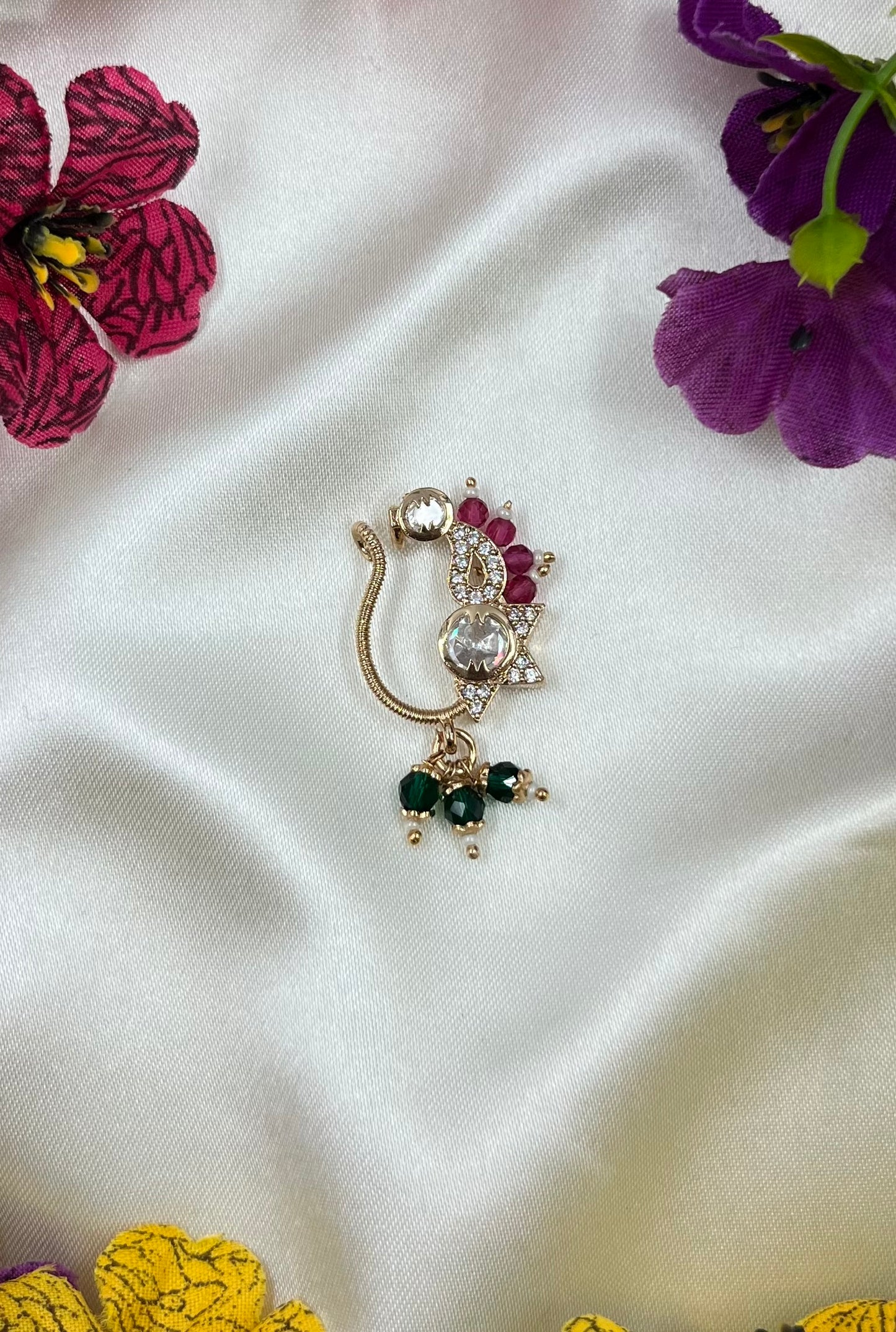 Anjana Moissanite Nose Ring