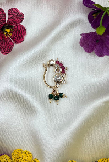 Anjana Moissanite Nose Ring