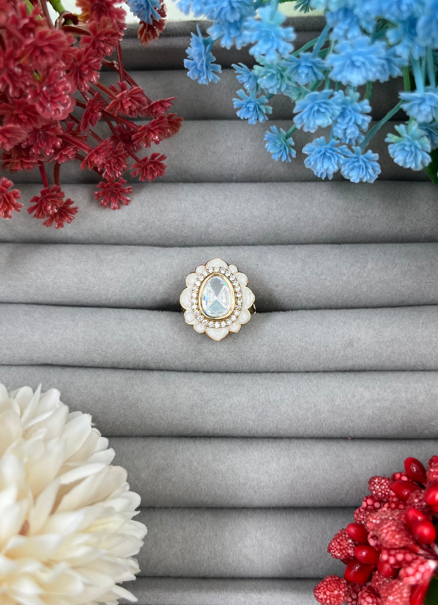Aditi Premium Moissanite Ring