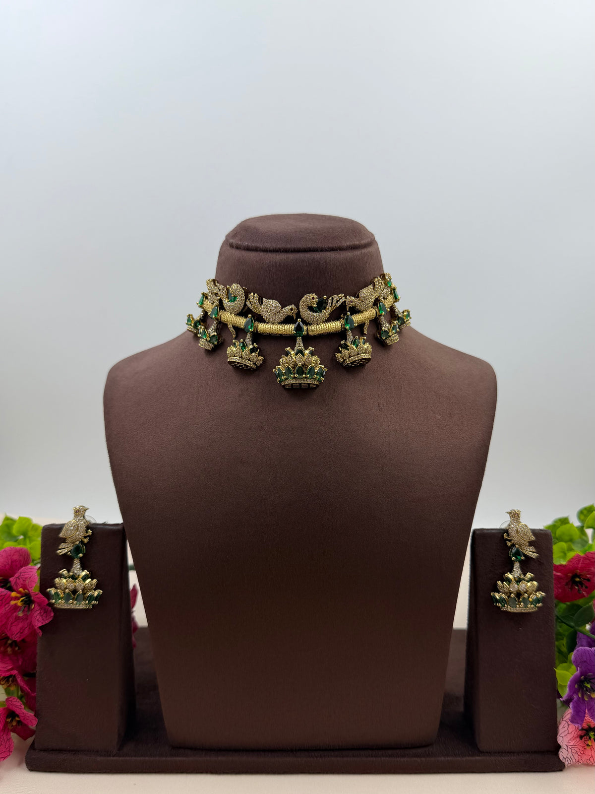 Reet Victorian Choker Necklace Set
