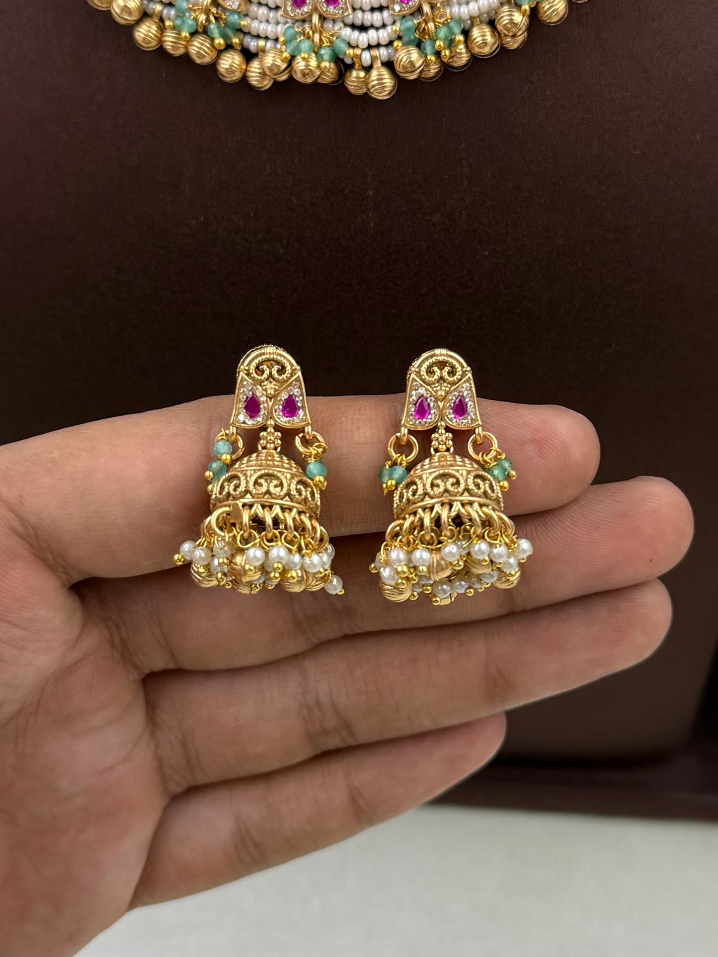 Tanvi Premium Chorski Necklace Set