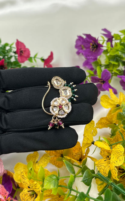 Sravani Moissanite Nose ring