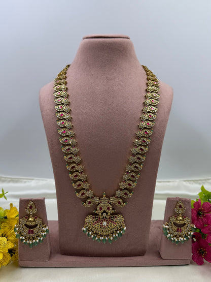 Nidhi Victorian Long Necklace Set