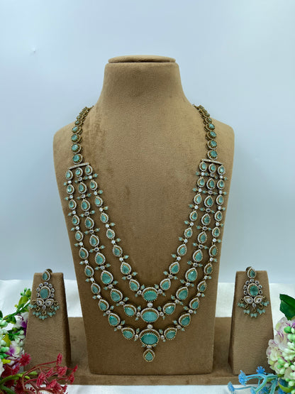 Aura Long Layered Ad Necklace