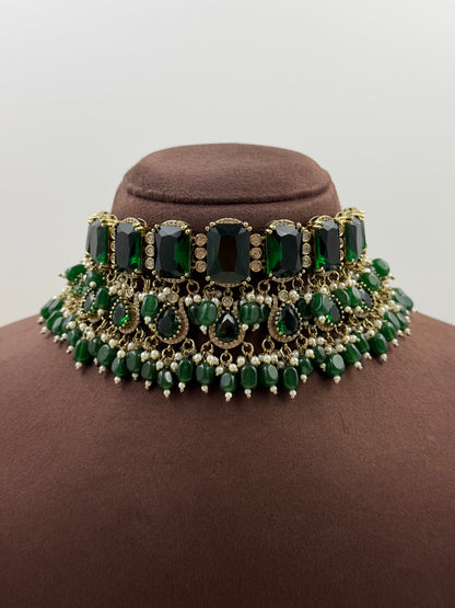 Rashi Victorian Choker Necklace Set