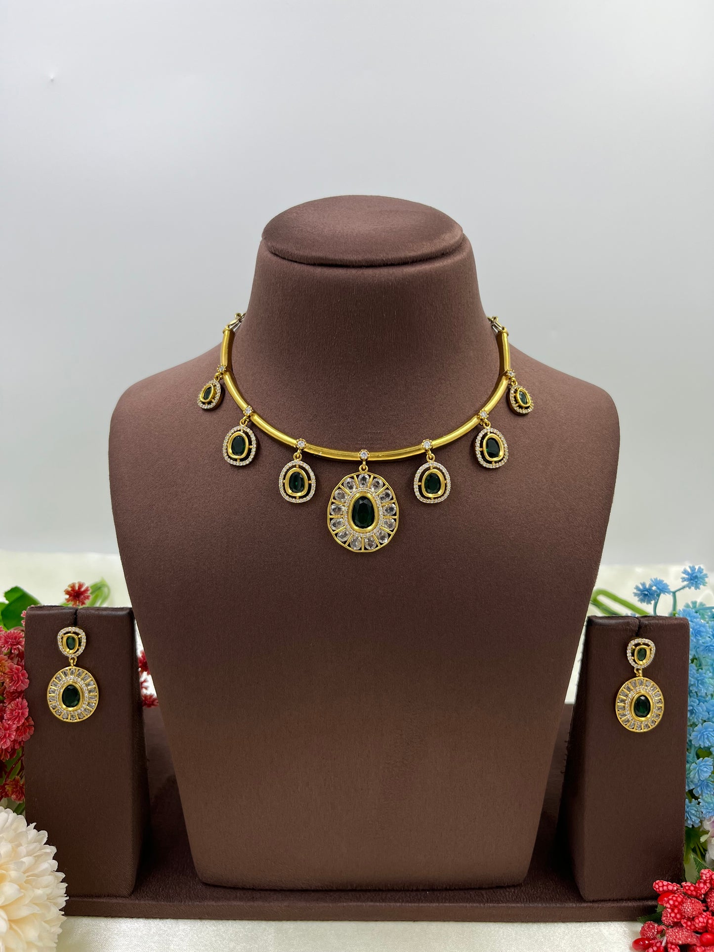Ornate Victorian Ad Necklace