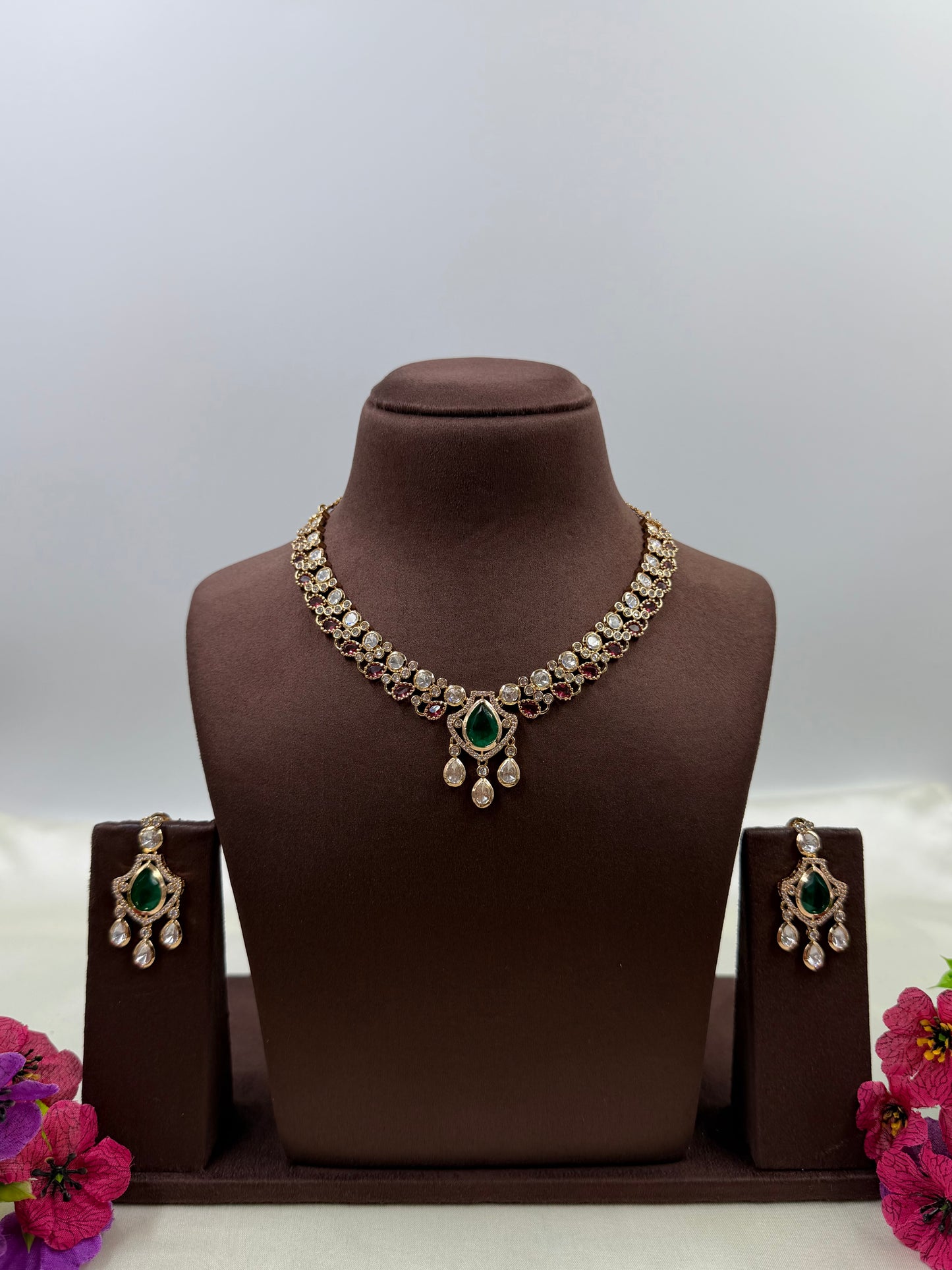 Mamta Moissanite Delicate Necklace