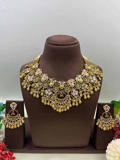 Swara Heritage Choraski Necklace