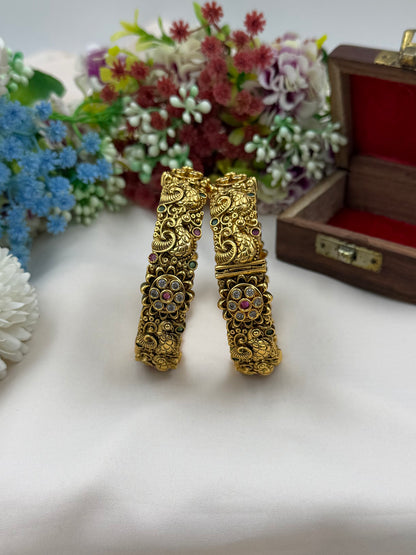 Rashmi South Indian Temple Bangles (Openable)