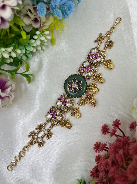 Gopika Brass Heritage Bracelet