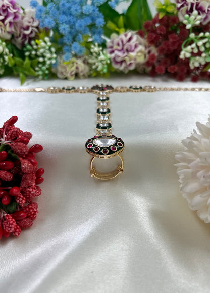 Eshita Moissanite Premium Hath Panja (One pis)