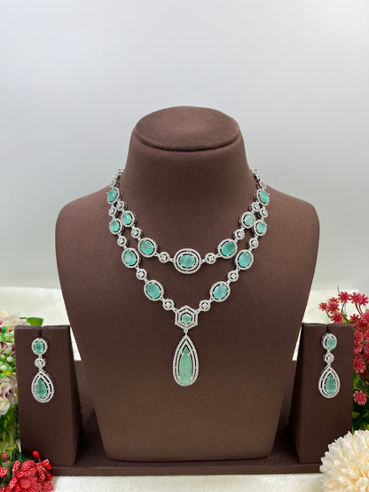 Ruhi American Diamond Necklace