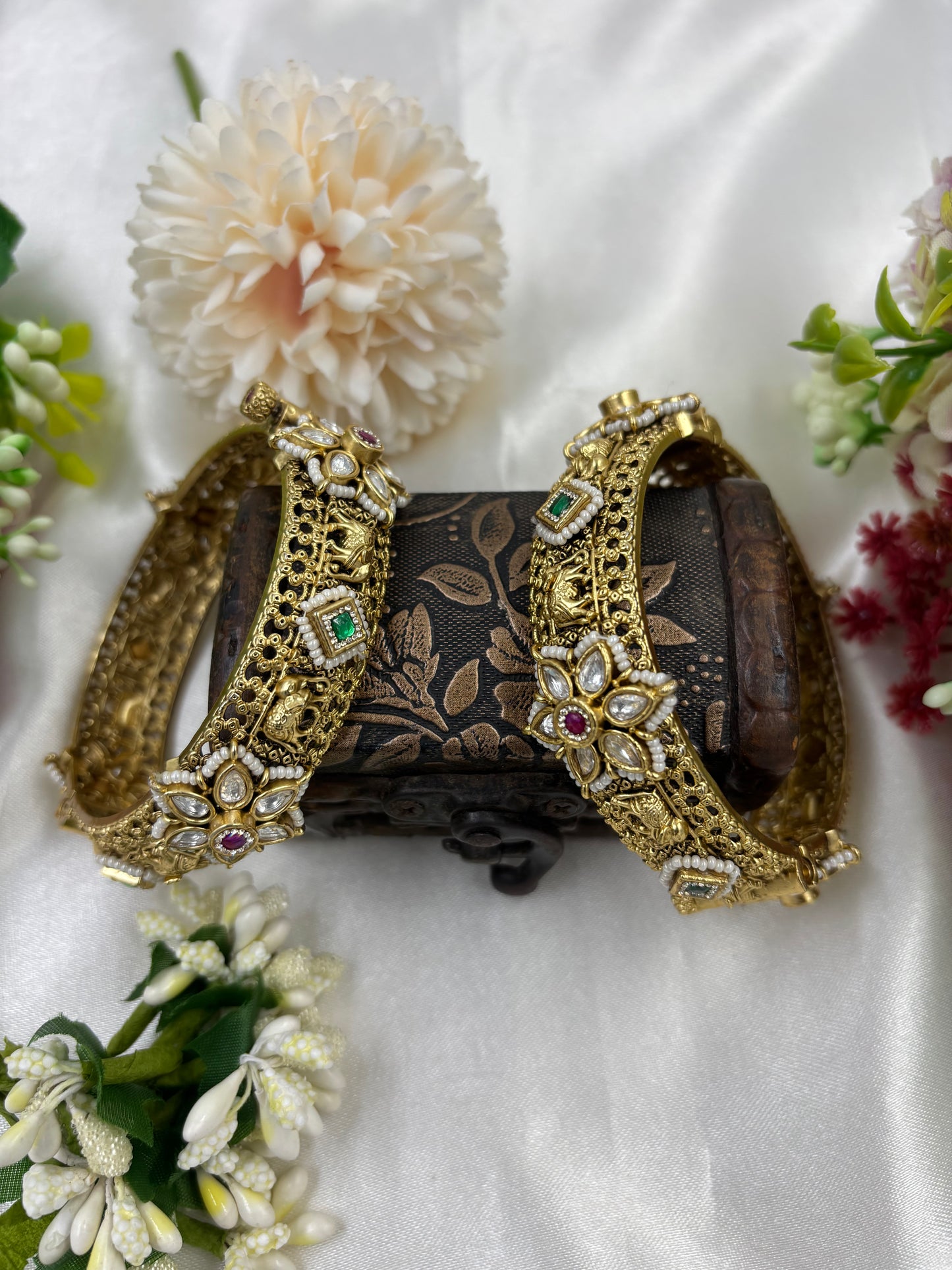 Rajwada Heritage Hathi Bangles (Openable)