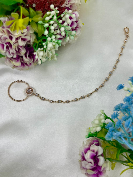 Pooja Moissanite Nose Ring