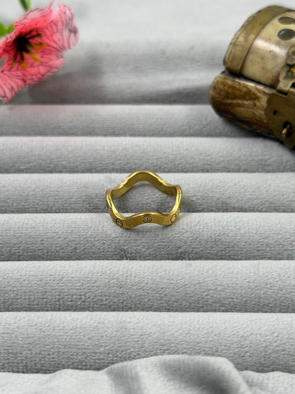 Tiana Anti-Tarnish Stainless Steel Ring