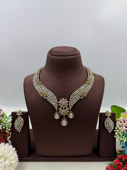 Anita Victorian American Diamond Necklace
