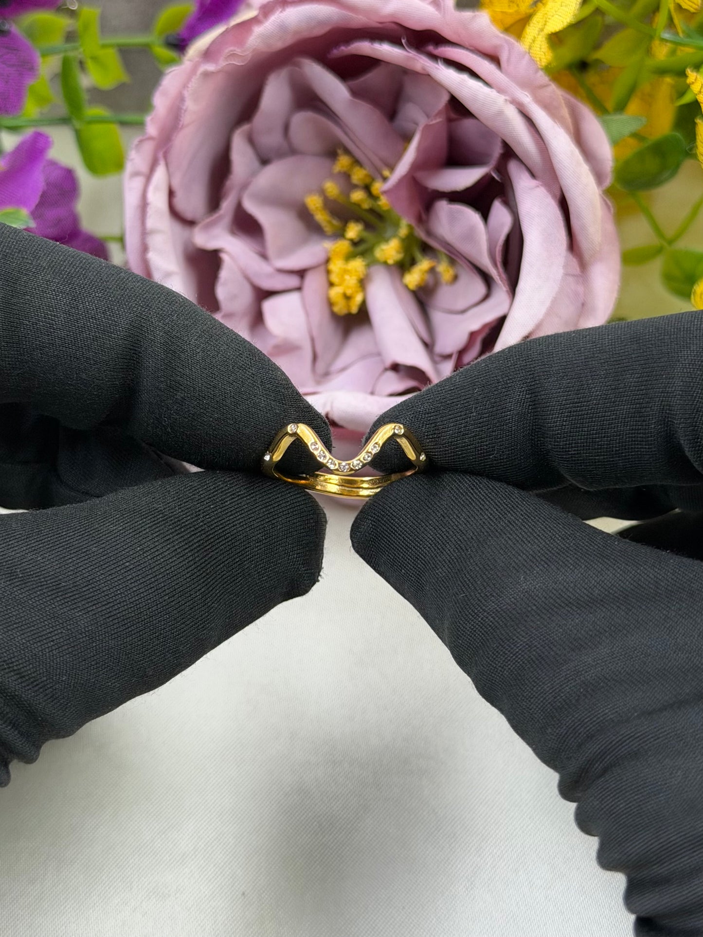 Grace Anti-Tarnish Stainless Steel Ring
