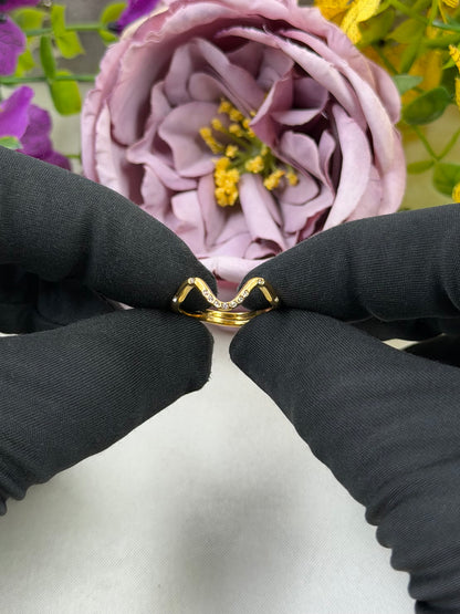 Grace Anti-Tarnish Stainless Steel Ring