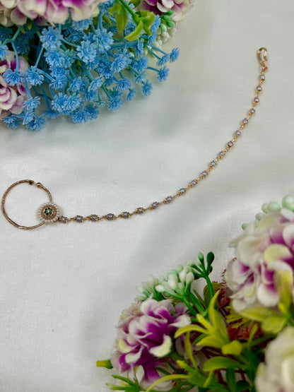 Maira Moissanite Nose Ring