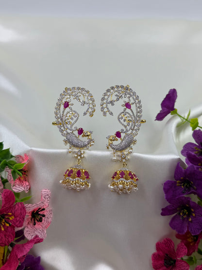 Nisha American Diamond Earcuff