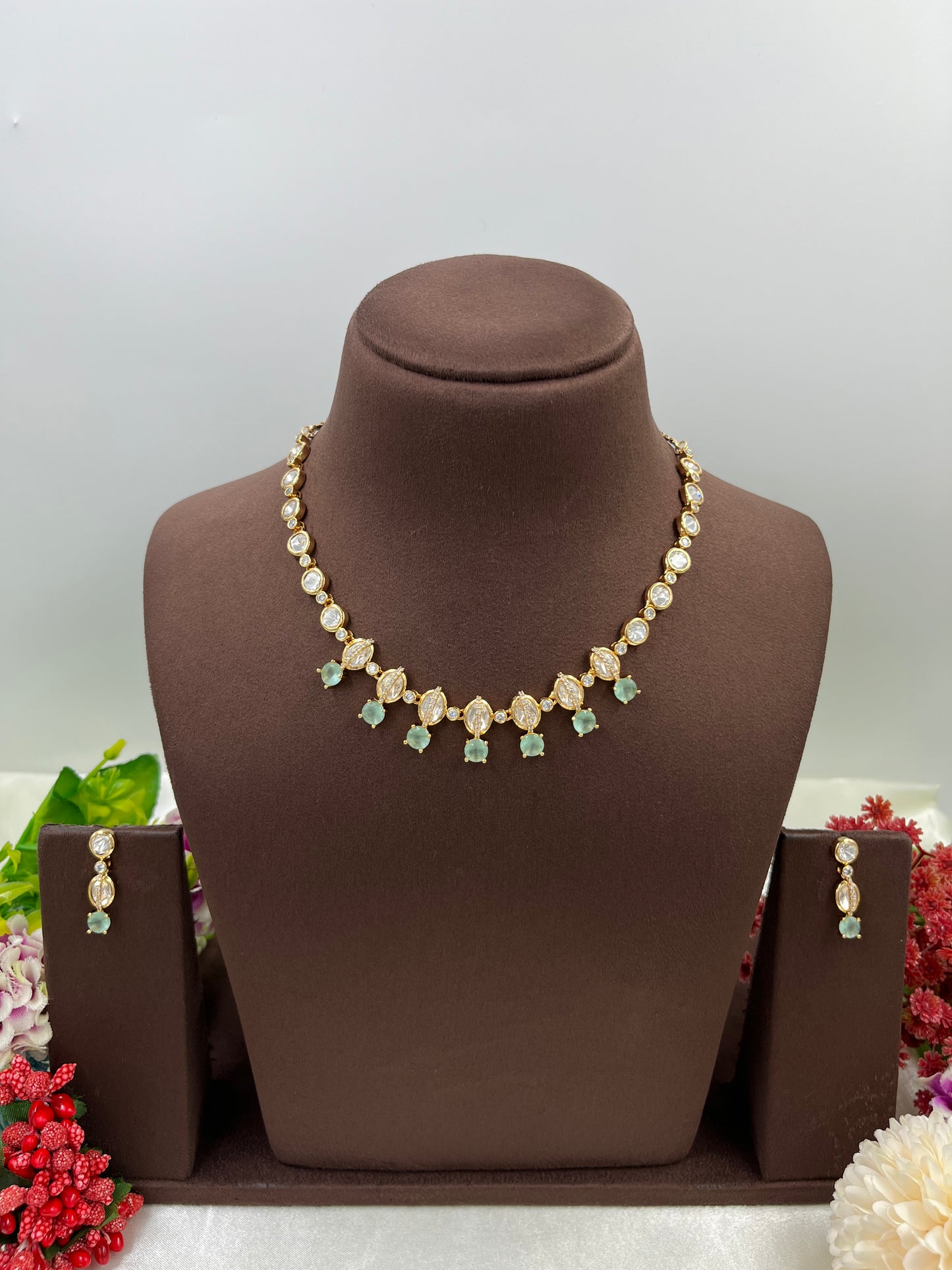 Shreya Moissanite Necklace