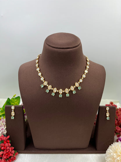 Shreya Moissanite Necklace
