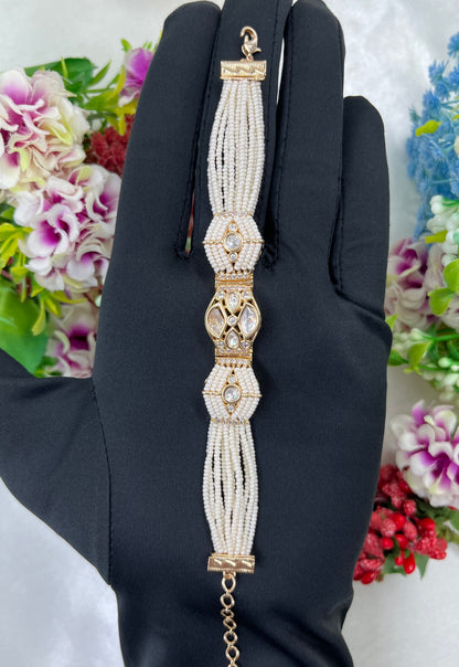 Warsha Moissanite Moti Bracelet