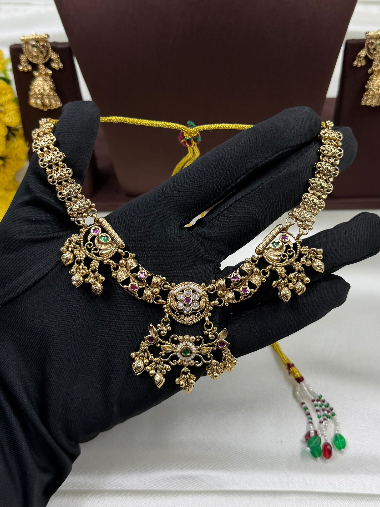 Neelam Heritage Delicate Necklace
