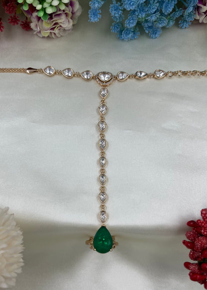 Radiant Moissanite Premium Hath Panja (One pis)