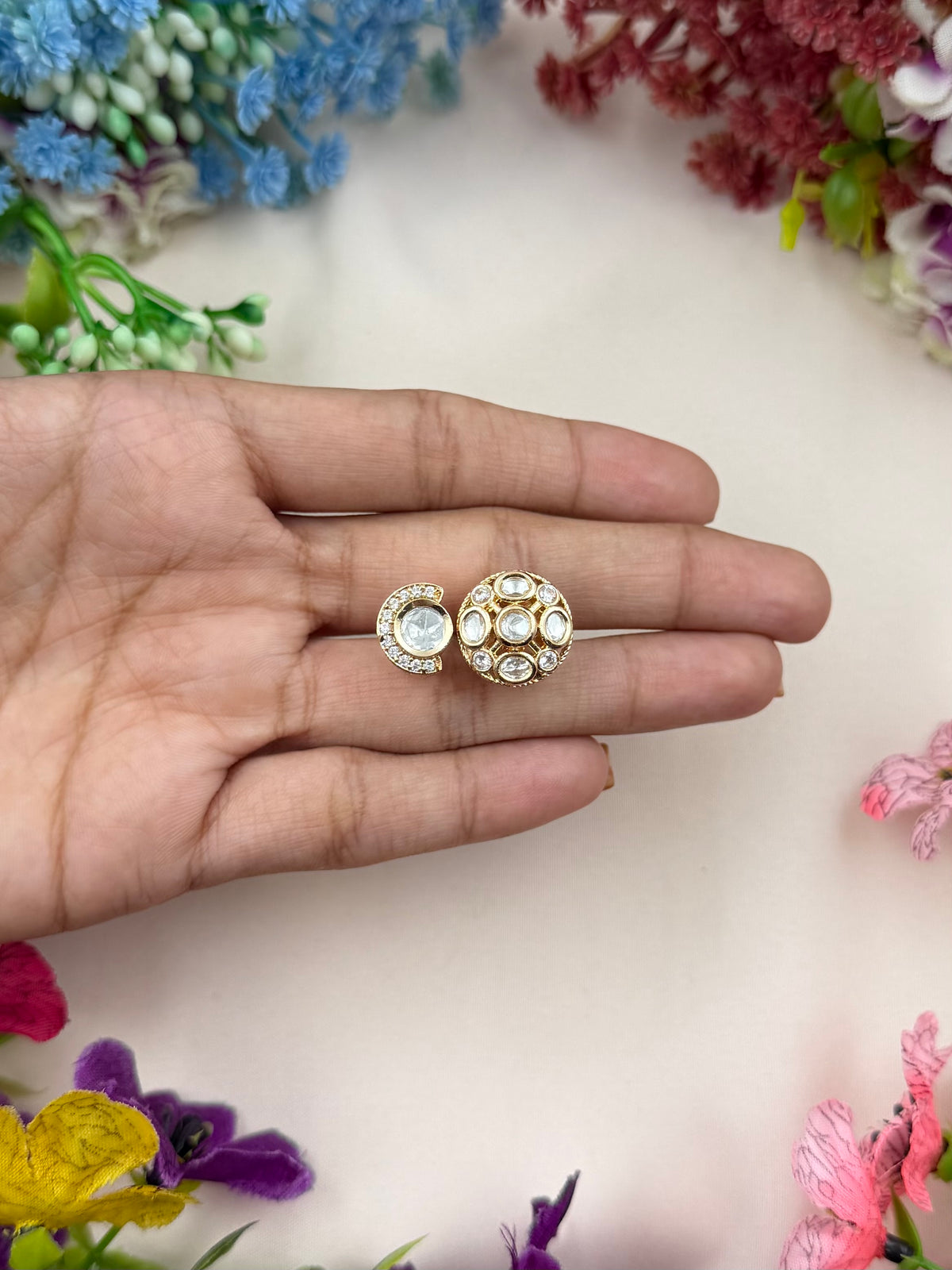 Diksha Moissanite Ring (Adjustable)