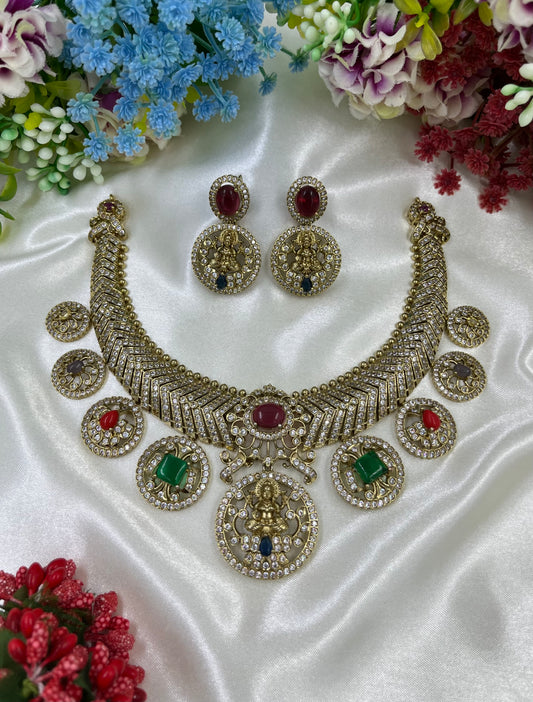 Padmini Traditional Victorian Necklace