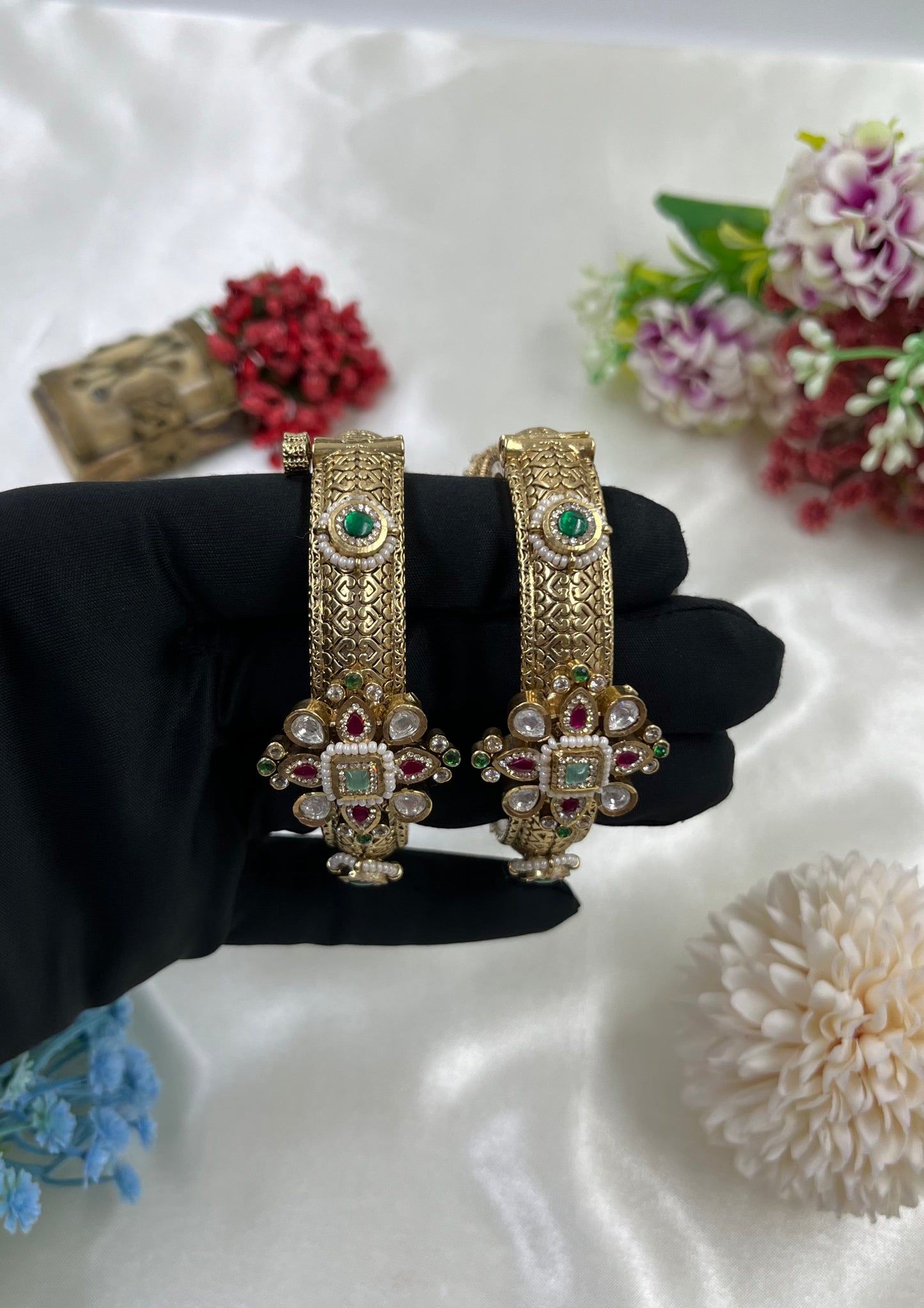 Tejal Heritage Bangles [Openable]