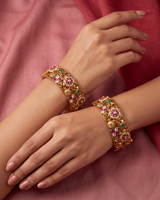 Anita Heritage Bangles (Openable)