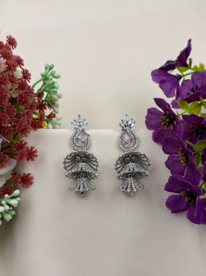 Hazel American Diamond Earring