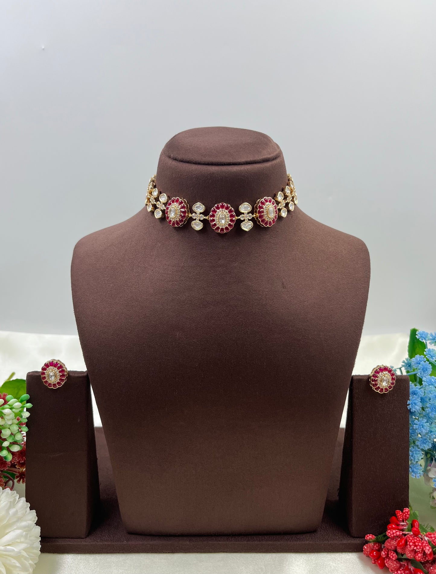 Zara Moissanite Choker Necklace