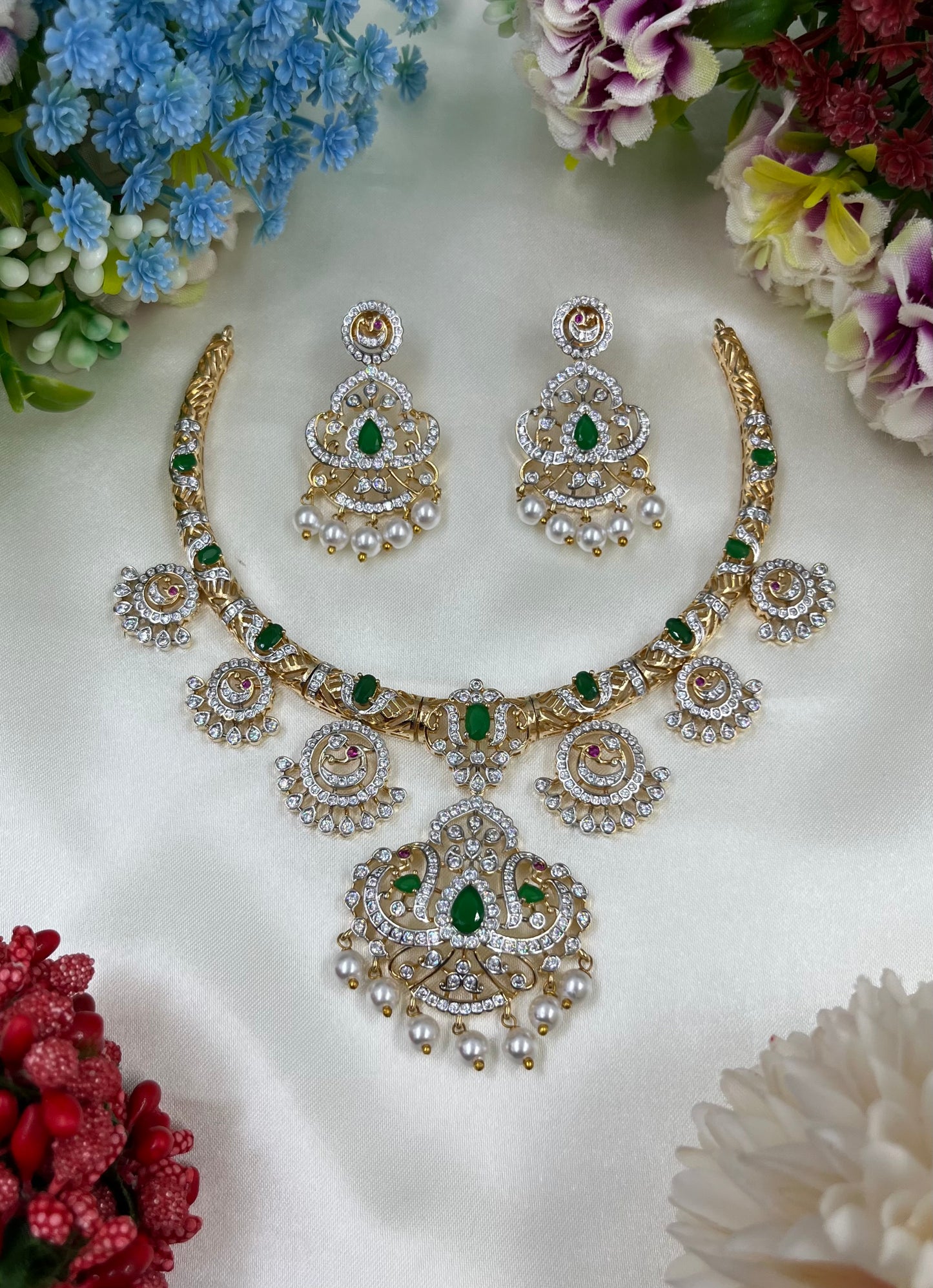 Hema Traditional Micro Gold Necklace