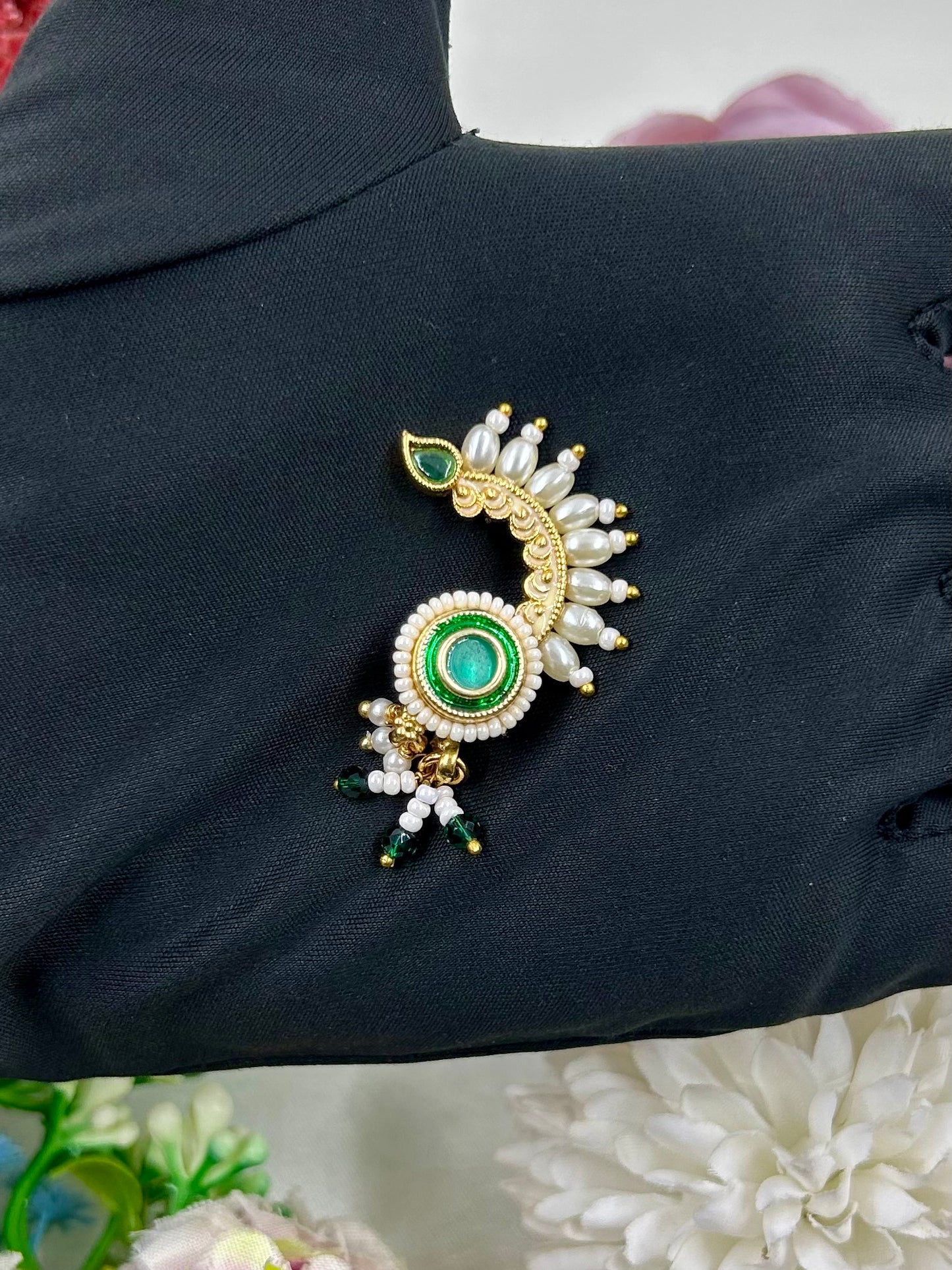 Jhanvi Traditional Nose Ring