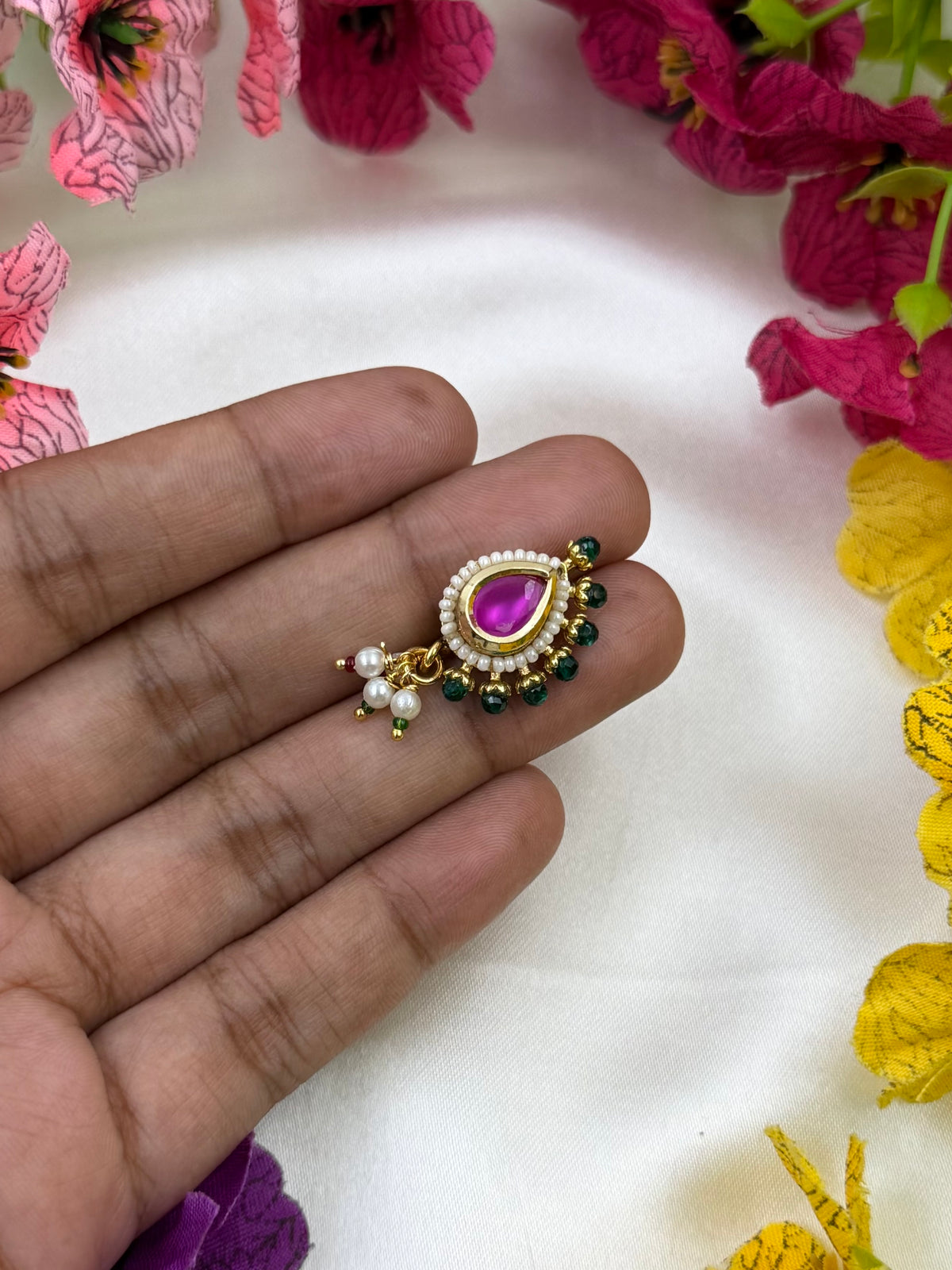Pooja Traditional Indian Nose Ring