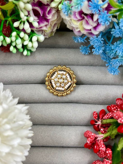 Sarikha Heritage Finger Ring (Adjustable)