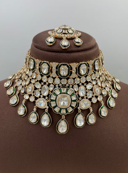 Gowri Premium Moissanite Choker