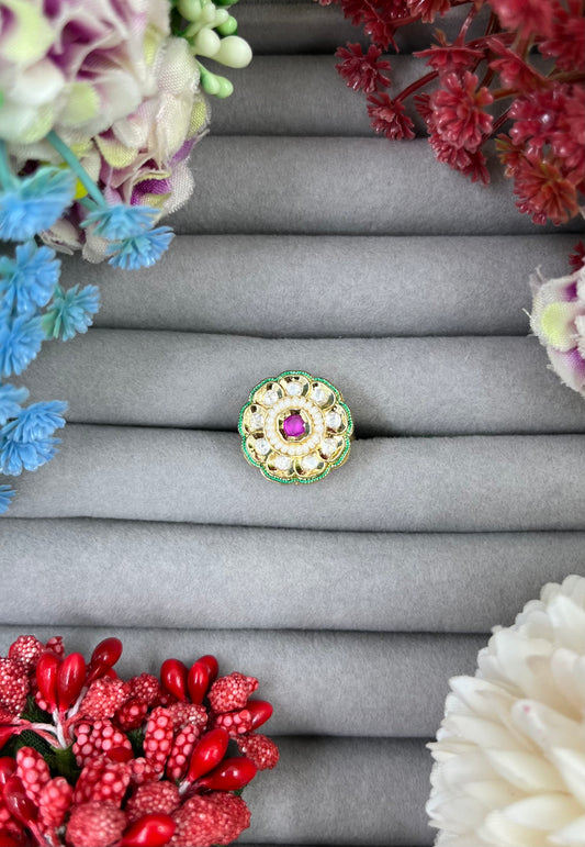 Disha Moissanite Ring