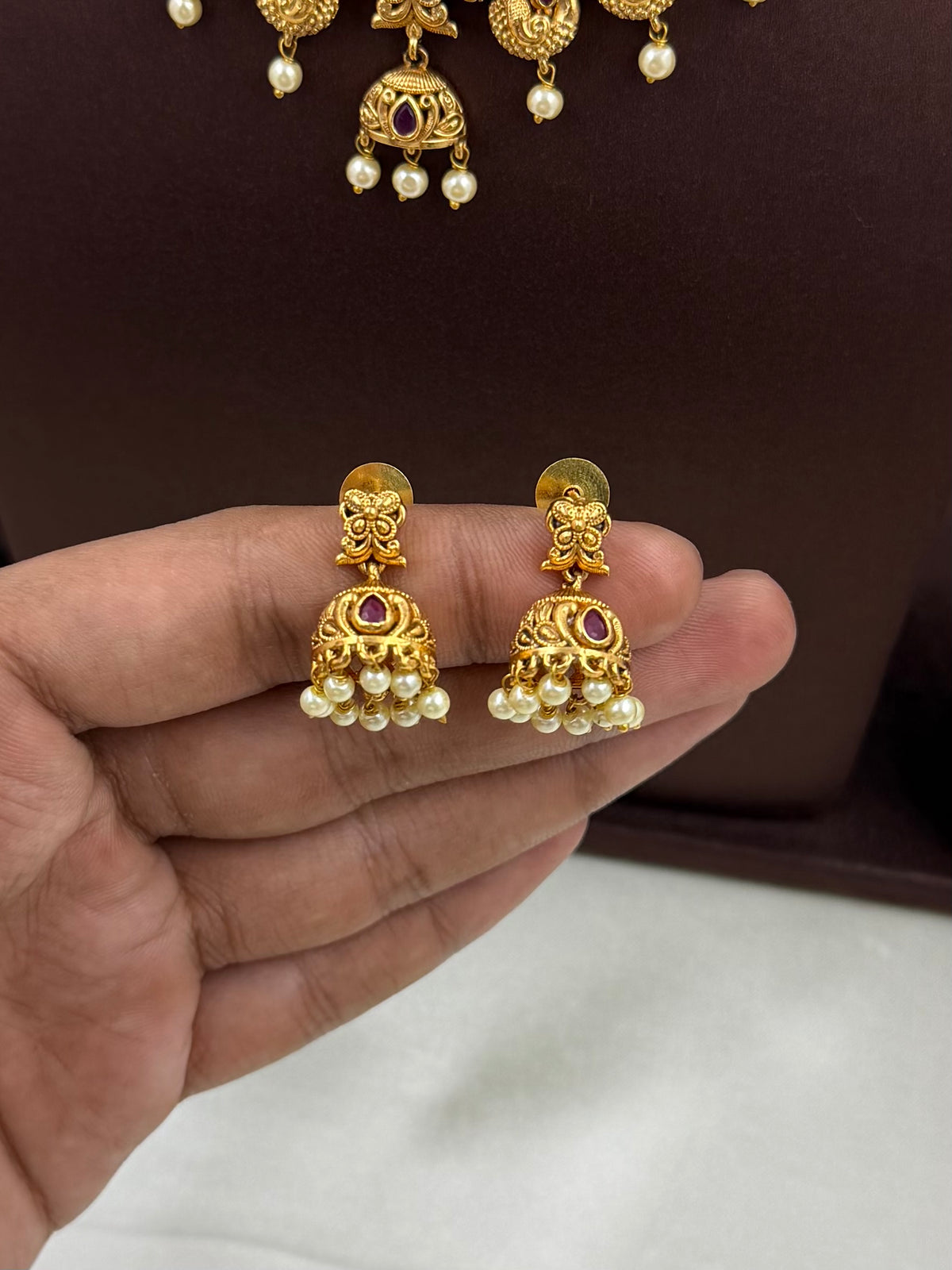 Tanuja Traditional Necklace Set