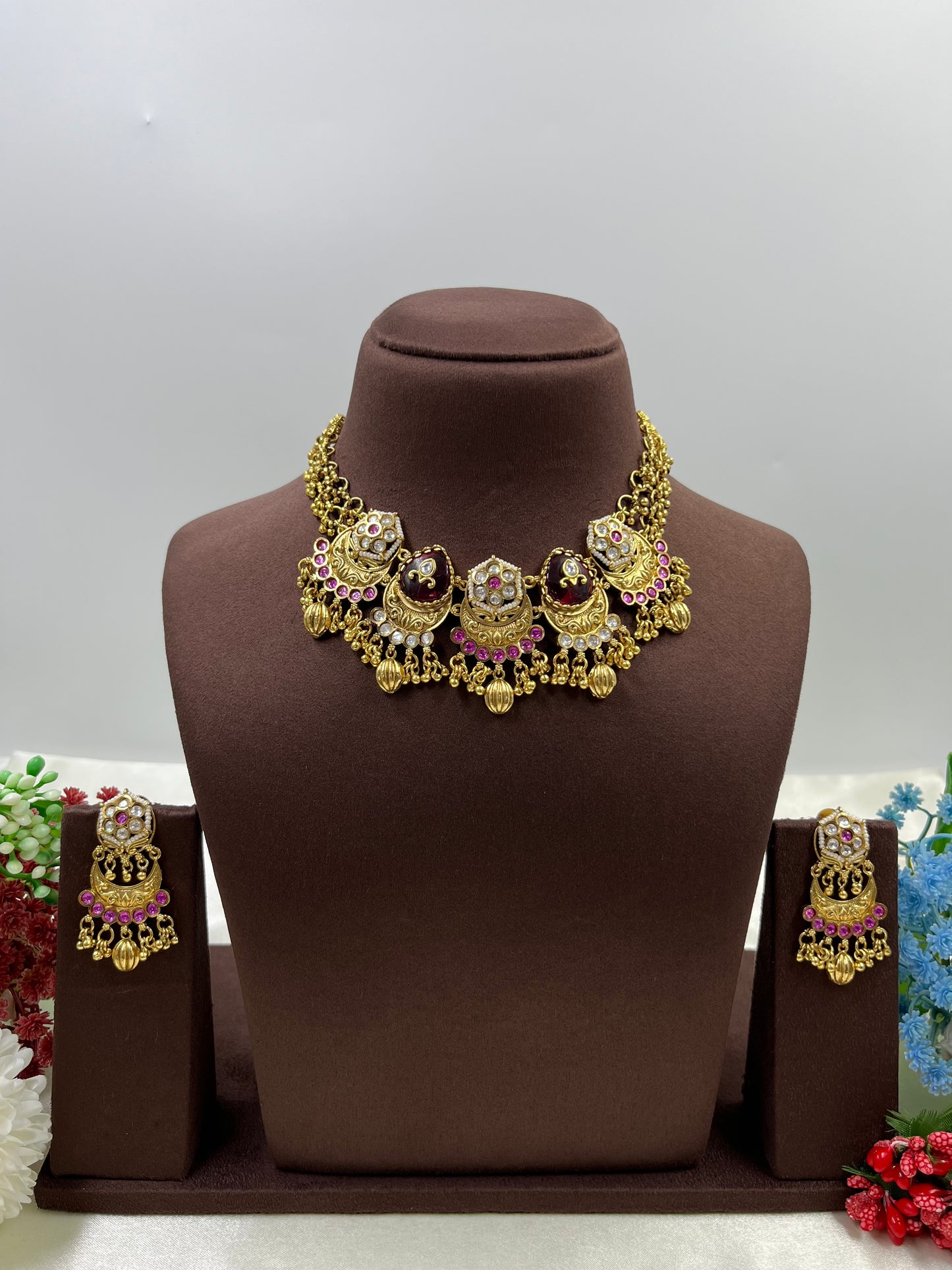 Ishani Heritage Necklace Set