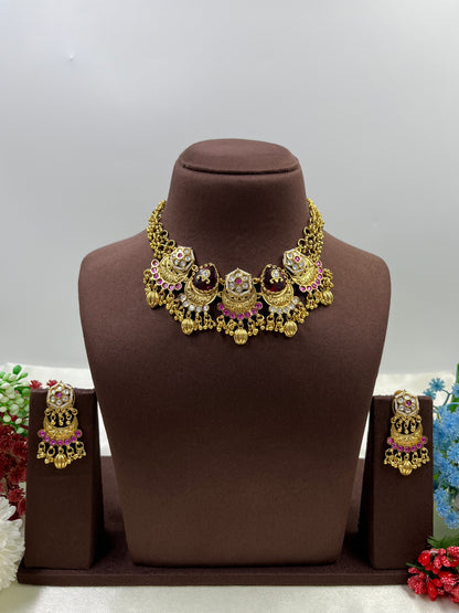 Ishani Heritage Necklace Set