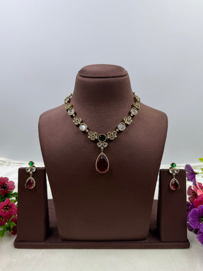 Pooja Victorian Delicate Necklace