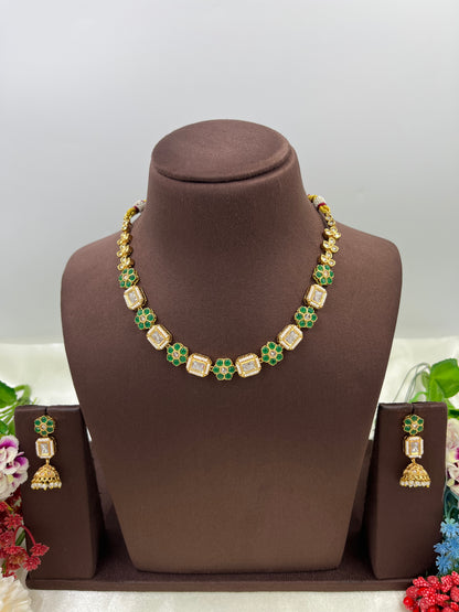 Multi Delicate Kundan Necklace