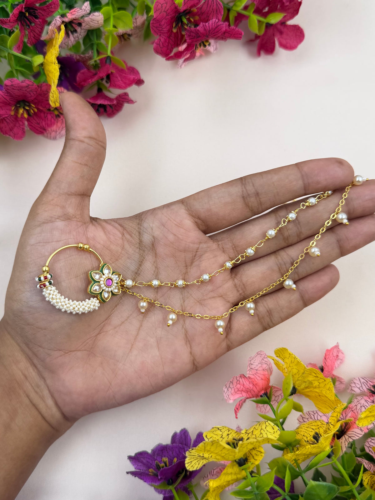 Parul Traditional Indian Nose Ring
