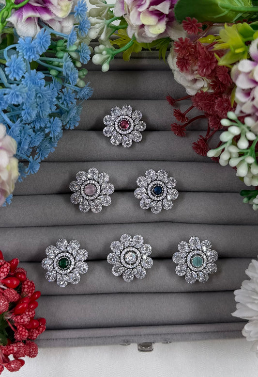 Zoey American Diamond Ring (Adjustable)