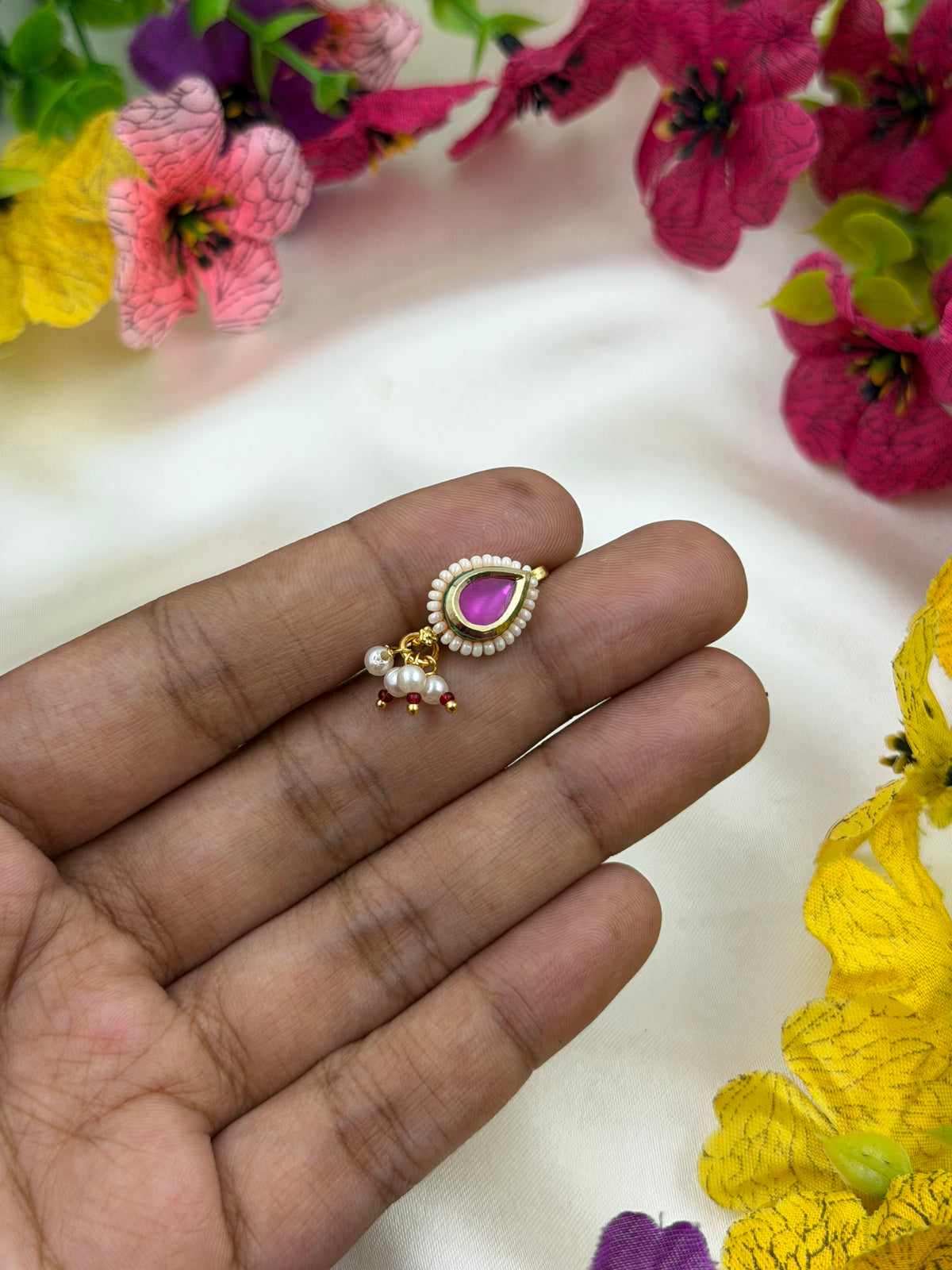 Veena Traditional Indian Nose Ring